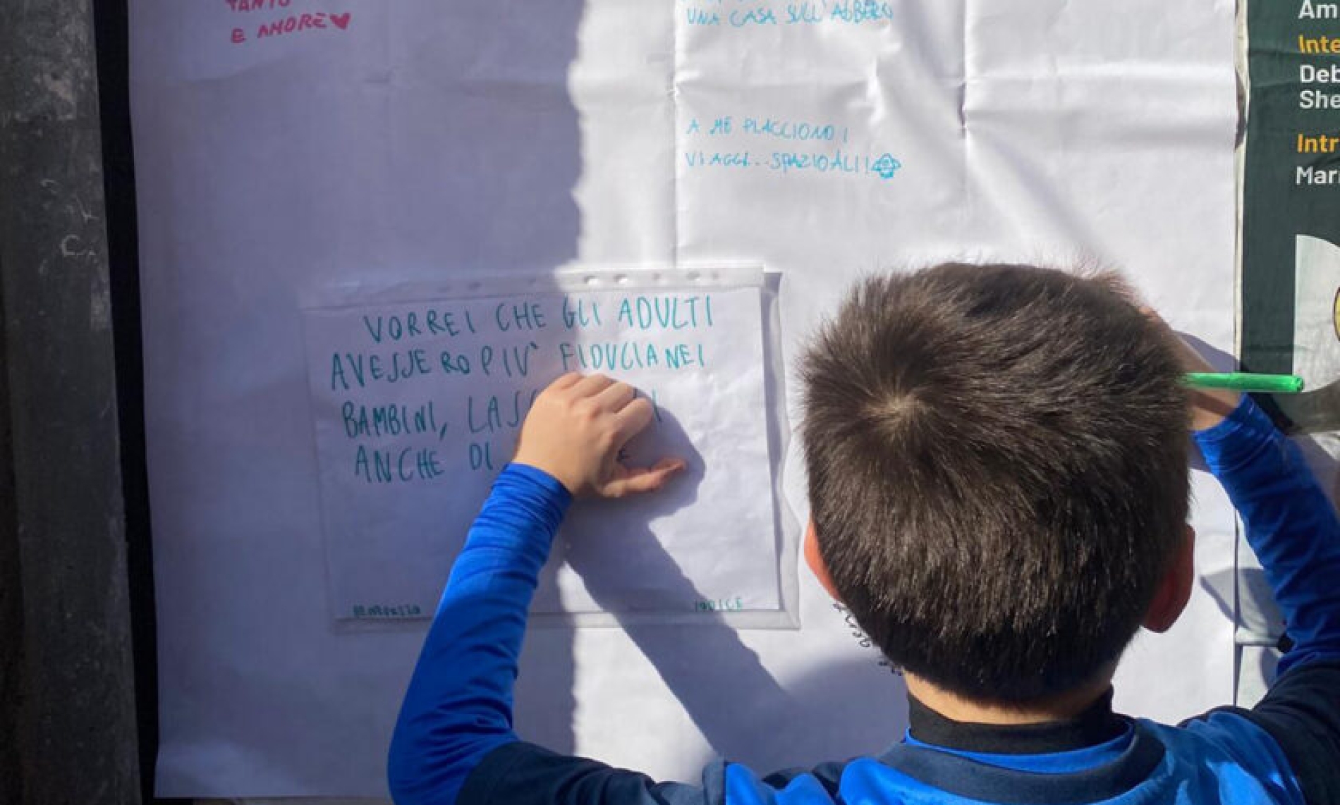 Uno spazio bianco e una domanda: come stai?