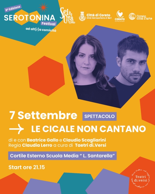 LE CICALE NON CANTANO | 7 SETTEMBRE