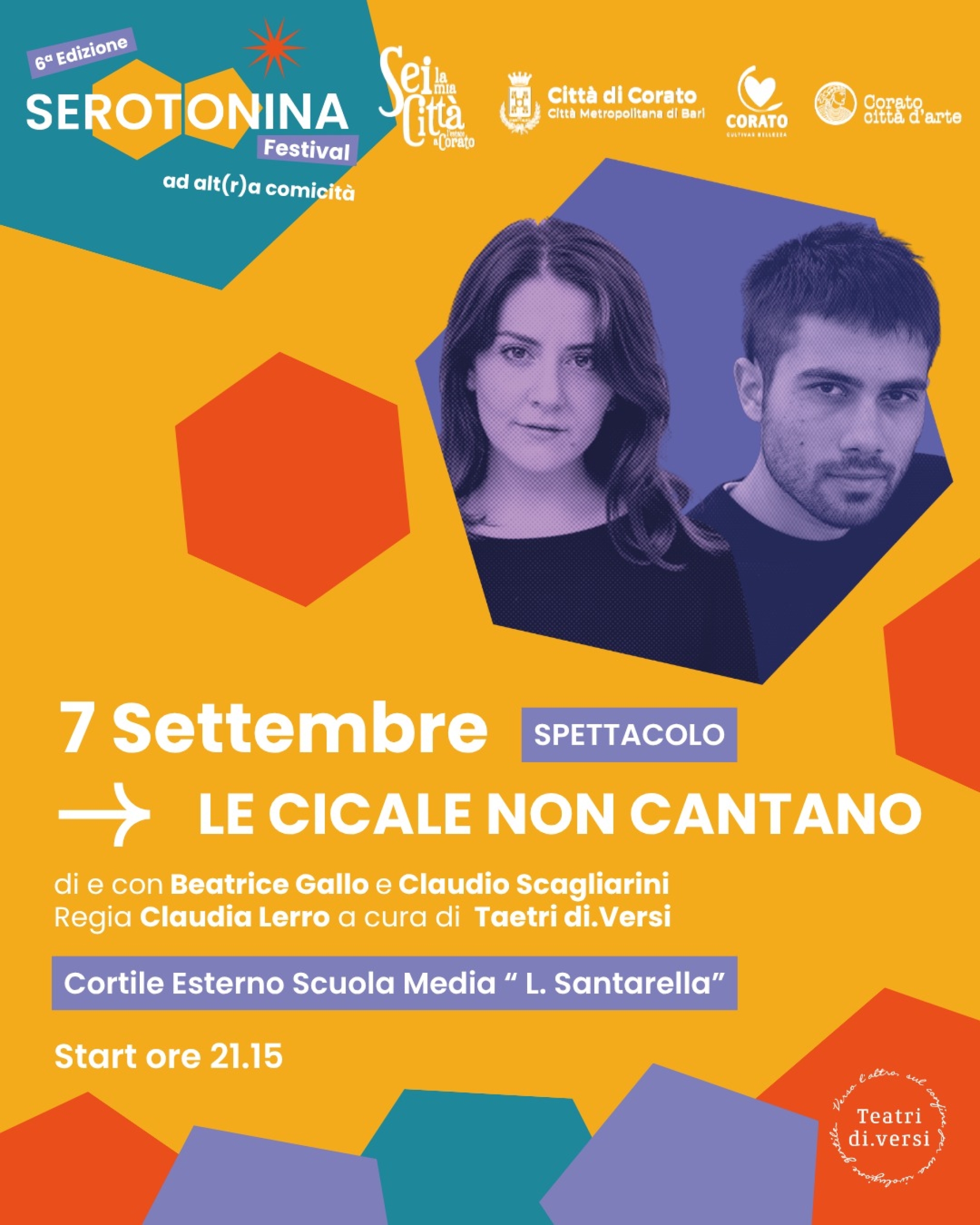 LE CICALE NON CANTANO | 7 SETTEMBRE