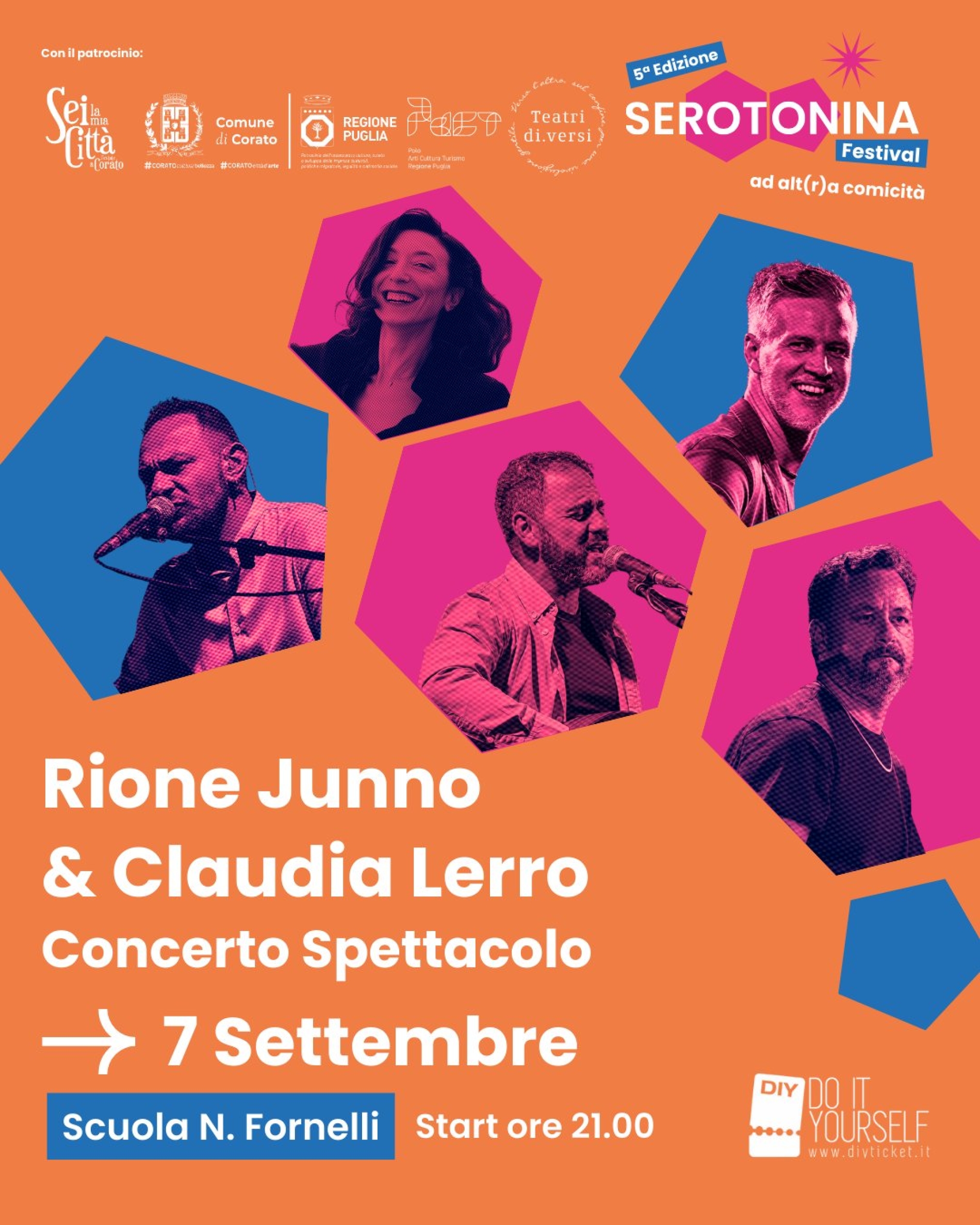 RIONE JUNNO &amp; CLAUDIA LERRO - concerto spettacolo